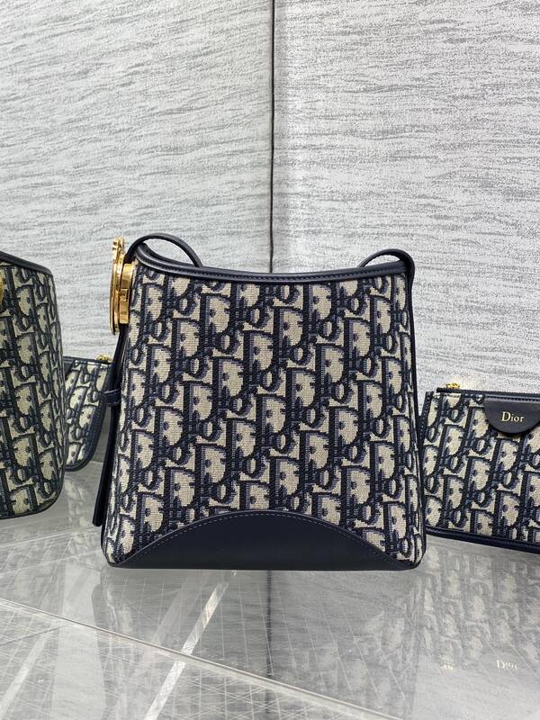 Dior Blue Oblique shoulder — 1:1 Replica