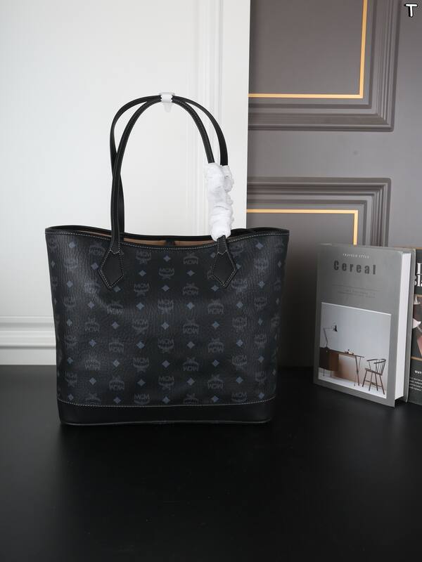 MCM Monogram 40x30x16cm shoulder bag — 1:1 Replica