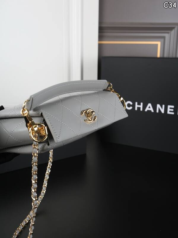 Chanel Light gray crossbody — Top Quality Replica
