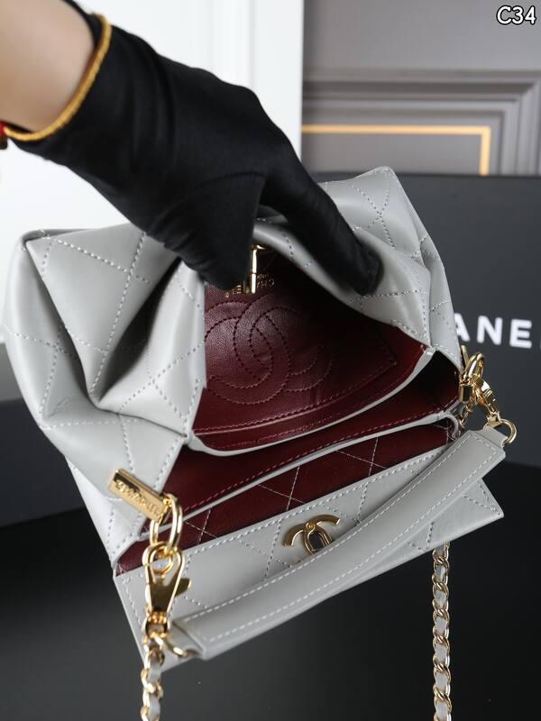 Chanel Light gray crossbody — Top Quality Replica