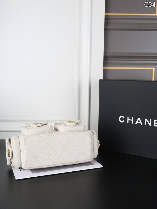 Chanel White shoulder — Top Quality Replica