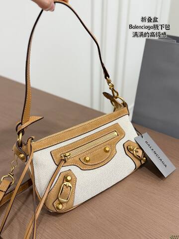 Balenciaga Brown 18x12cm shoulder bag AAA Quality Replica
