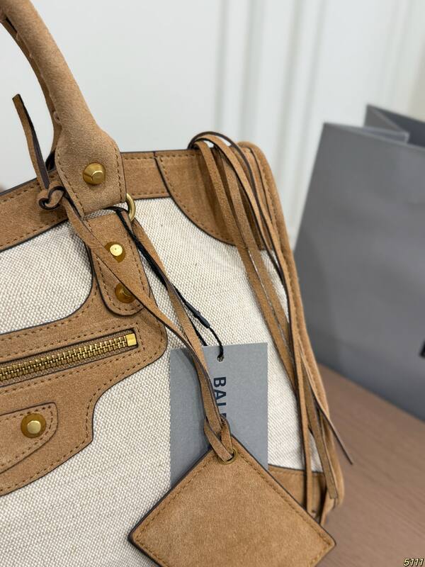 Balenciaga City Brown 38x28x15cm shoulder bag — 1:1 Replica