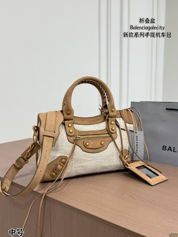 Balenciaga City Brown 38x28x15cm shoulder bag — 1:1 Replica