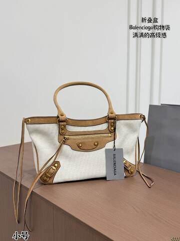 Balenciaga City Brown 38x28x15cm shoulder bag 1 1 Replica
