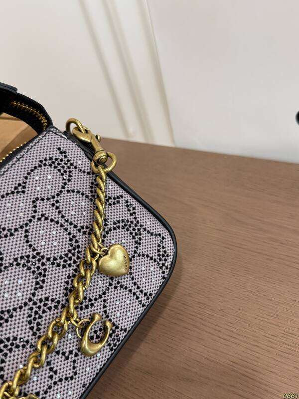 Coach Monogram 25x18x10cm shoulder bag — 1:1 Replica