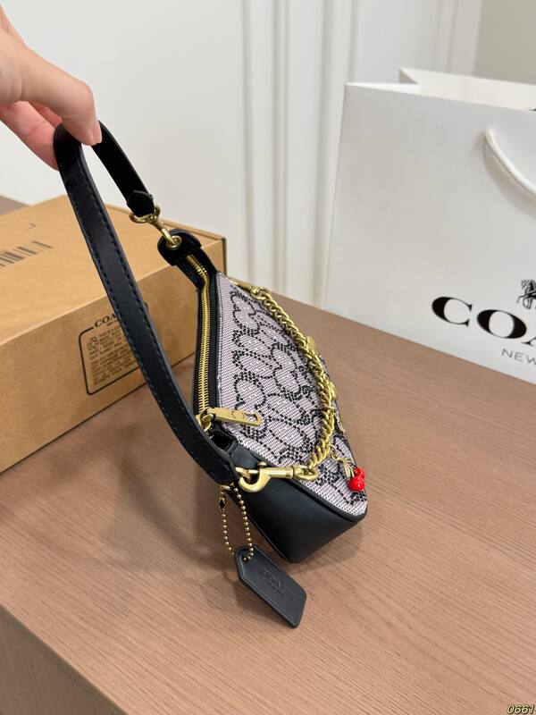 Coach Monogram 25x18x10cm shoulder bag — 1:1 Replica