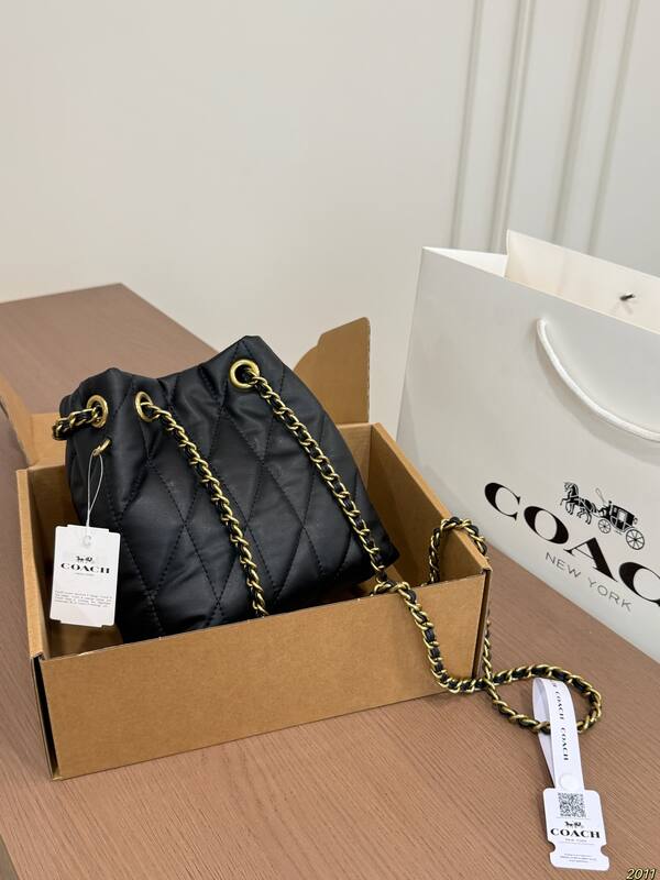 Coach Black 25x18x10cm shoulder bag — AAA Quality Replica