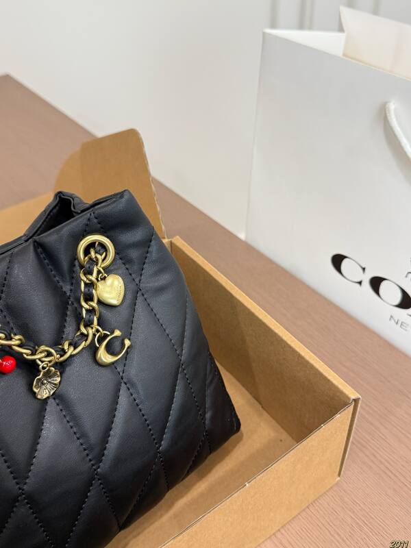 Coach Black 25x18x10cm shoulder bag — AAA Quality Replica