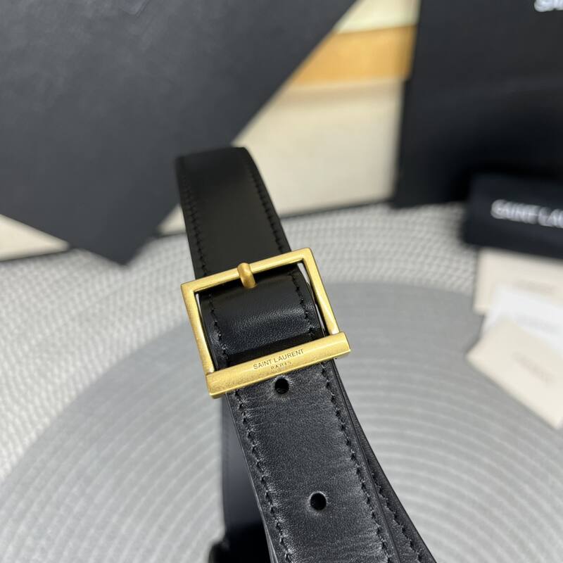 Saint Laurent Black woven leather shoulder — Top Quality Replica