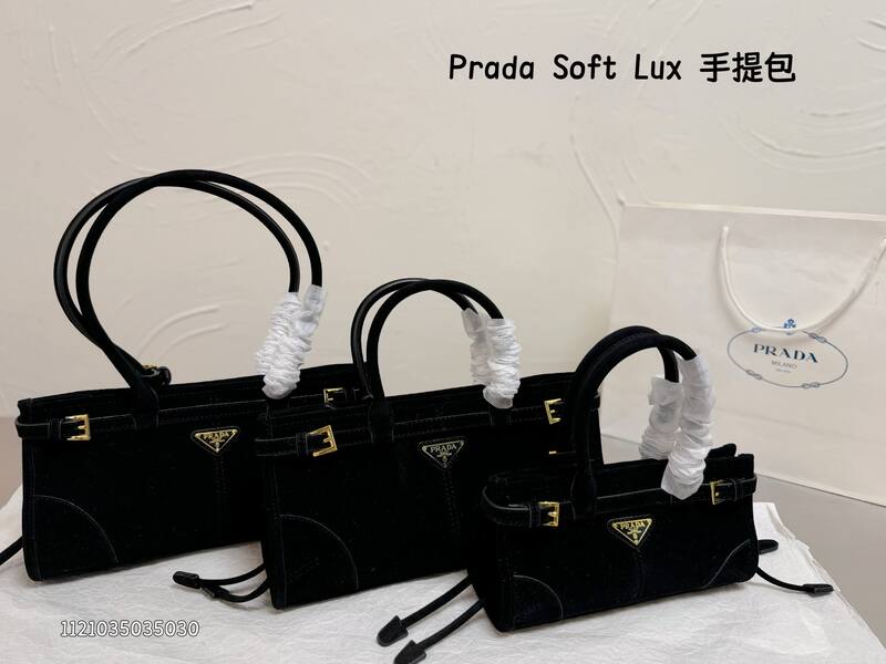 Prada Black 40x30x16cm shoulder bag — Top Quality Replica