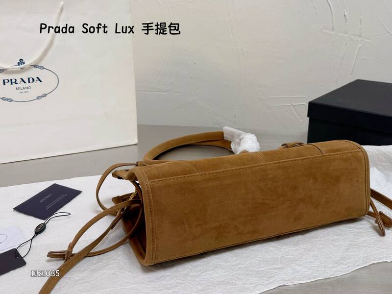 Prada Brown 25x18x10cm shoulder bag — Top Quality Replica