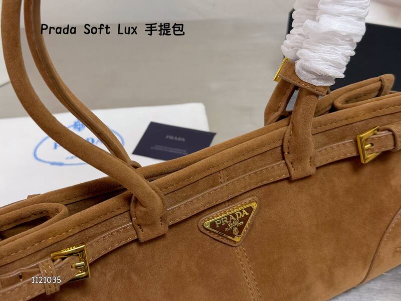 Prada Brown 25x18x10cm shoulder bag — Top Quality Replica