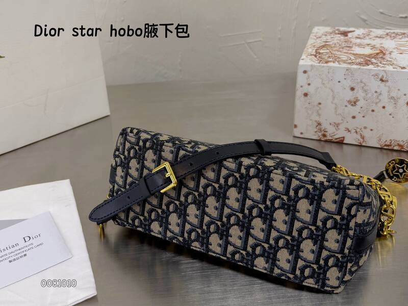 Dior Hobo Blue Oblique shoulder — AAA Quality Replica