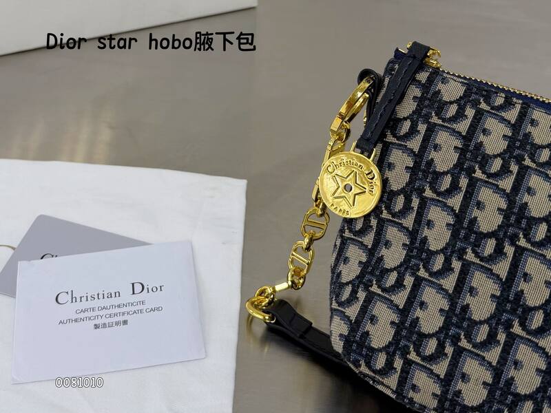 Dior Hobo Blue Oblique shoulder — AAA Quality Replica
