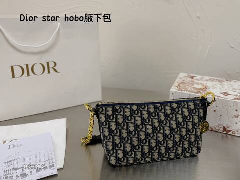 Dior Hobo Blue Oblique shoulder AAA Quality Replica