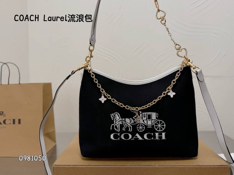 Coach Black shoulder bag — 1:1 Replica