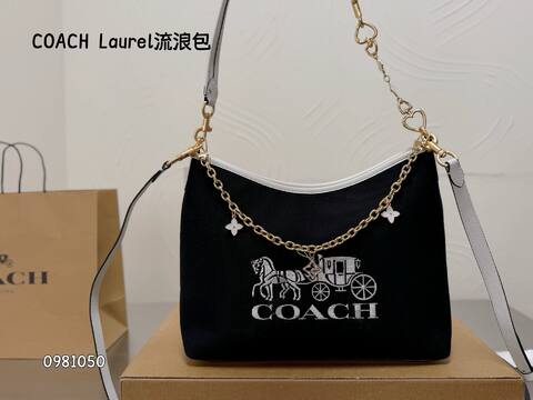 Coach Black shoulder bag 1 1 Replica
