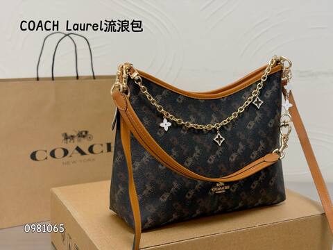 Coach Brown shoulder bag AAA Quality Replica