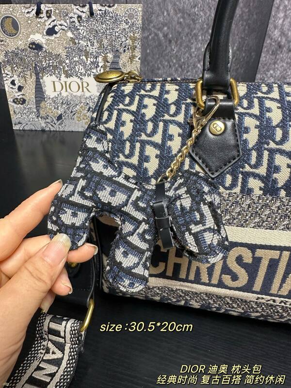 Dior Book Tote Blue Oblique 30 5 — Top Quality Replica