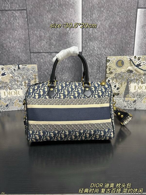 Dior Book Tote Blue Oblique 30 5 — Top Quality Replica