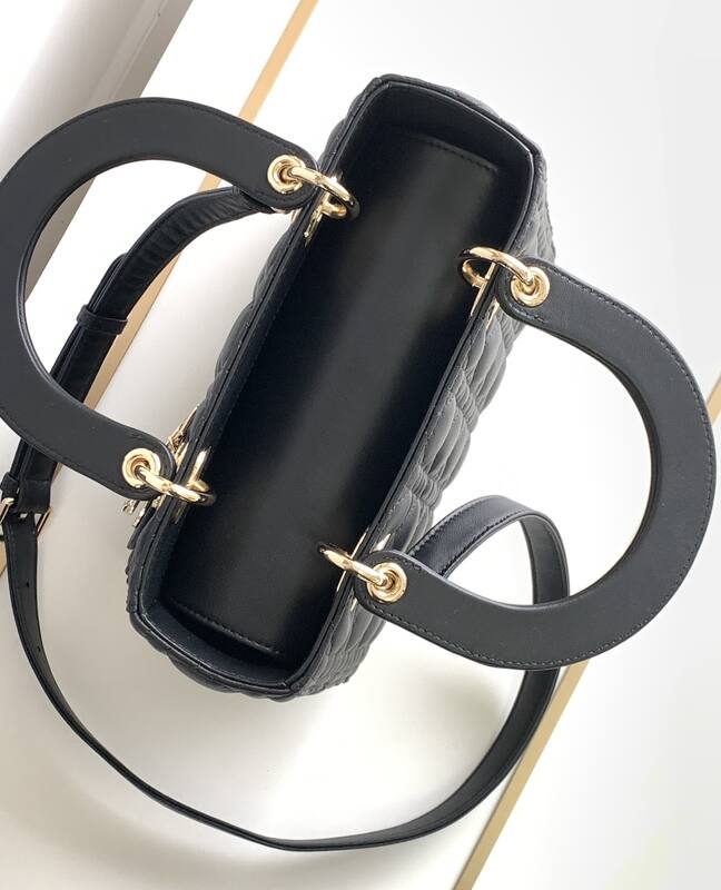 Dior Lady Black shoulder — Top Quality Replica