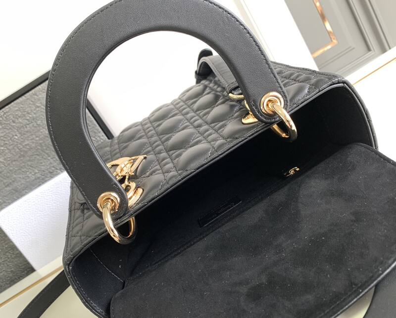 Dior Lady Black shoulder — Top Quality Replica