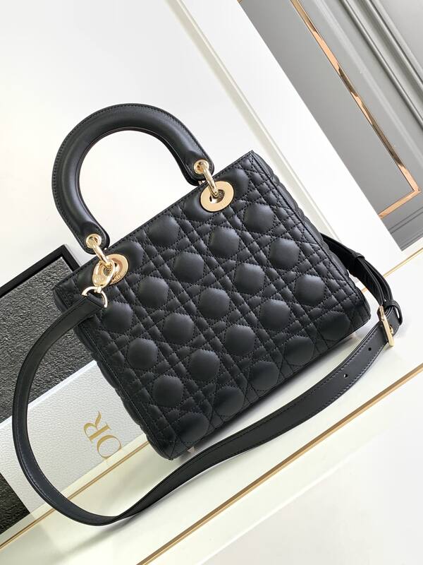 Dior Lady Black shoulder — Top Quality Replica