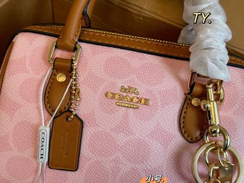Coach Brown 25x18x10cm shoulder bag Top Quality Replica