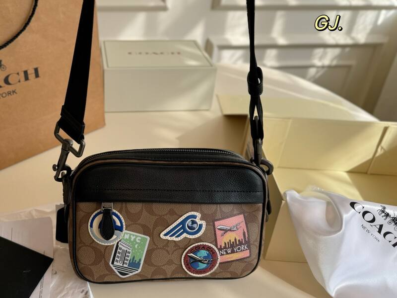 Coach Black 25x18x10cm shoulder bag — Top Quality Replica