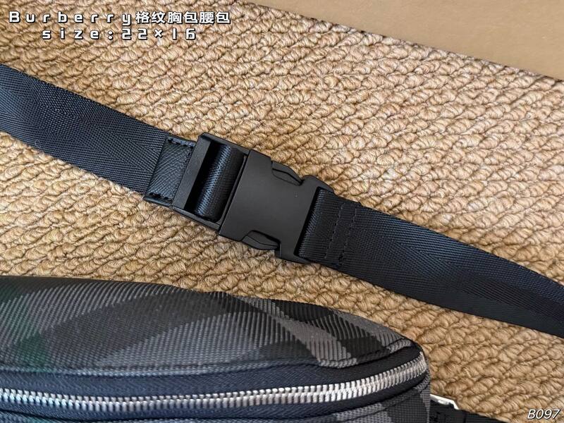 Burberry Charcoal Check crossbody — 1:1 Replica