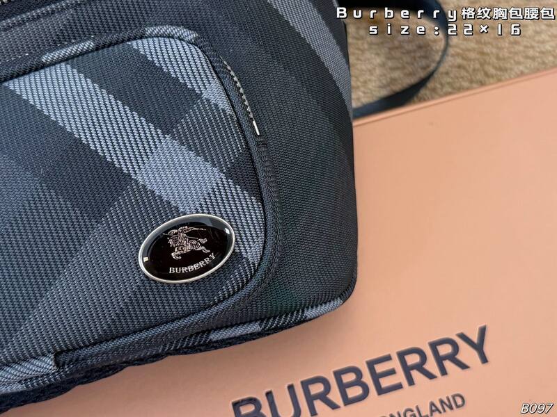 Burberry Charcoal Check crossbody — 1:1 Replica