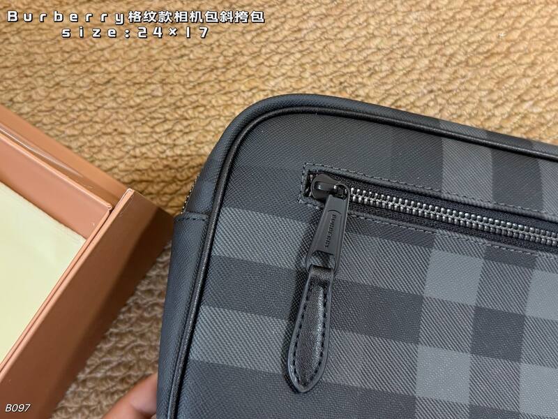Burberry Charcoal Check crossbody — AAA Quality Replica