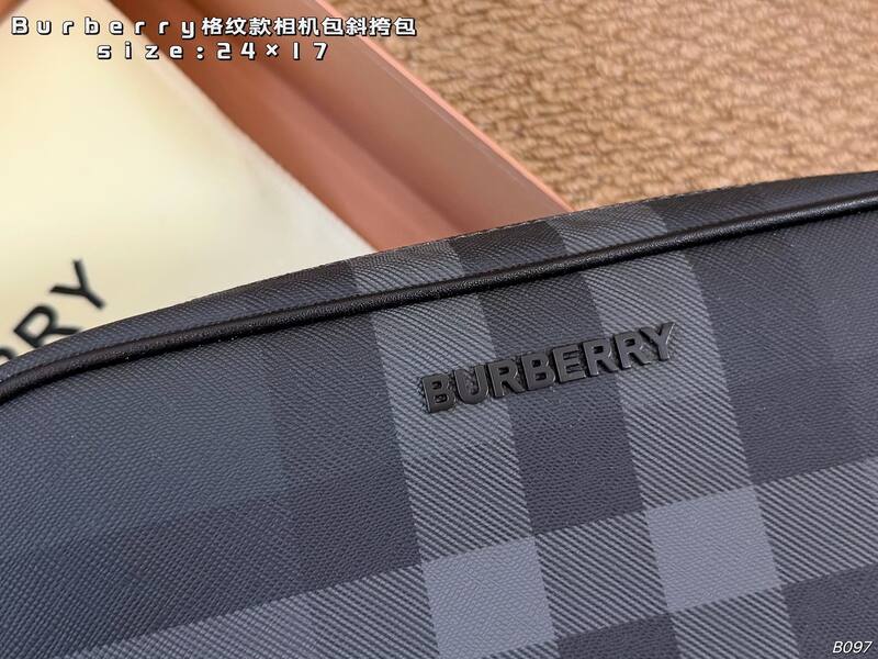 Burberry Charcoal Check crossbody — AAA Quality Replica