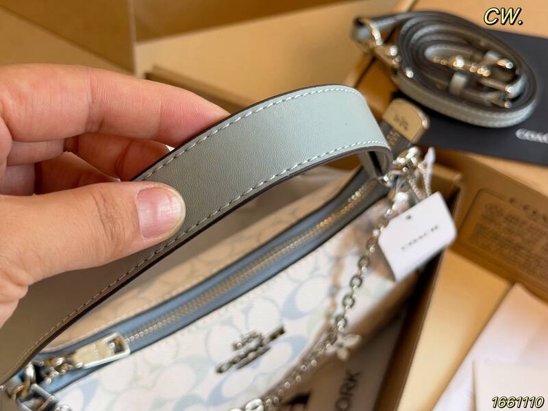 Coach Blue shoulder bag — AAA Quality Replica