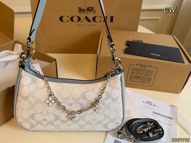 Coach Blue shoulder bag — AAA Quality Replica