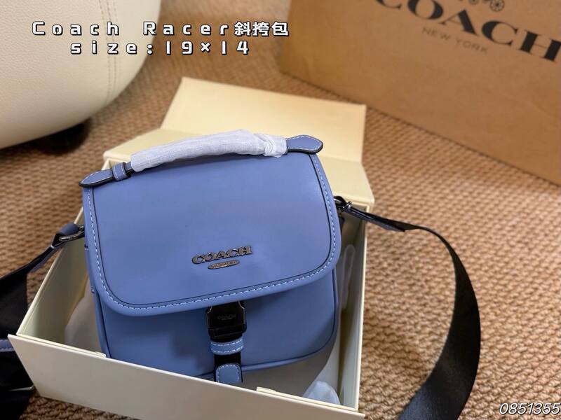 Coach Racer Yellow crossbody — Top Quality Replica
