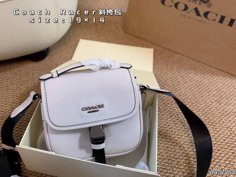 Coach Racer Yellow crossbody — Top Quality Replica