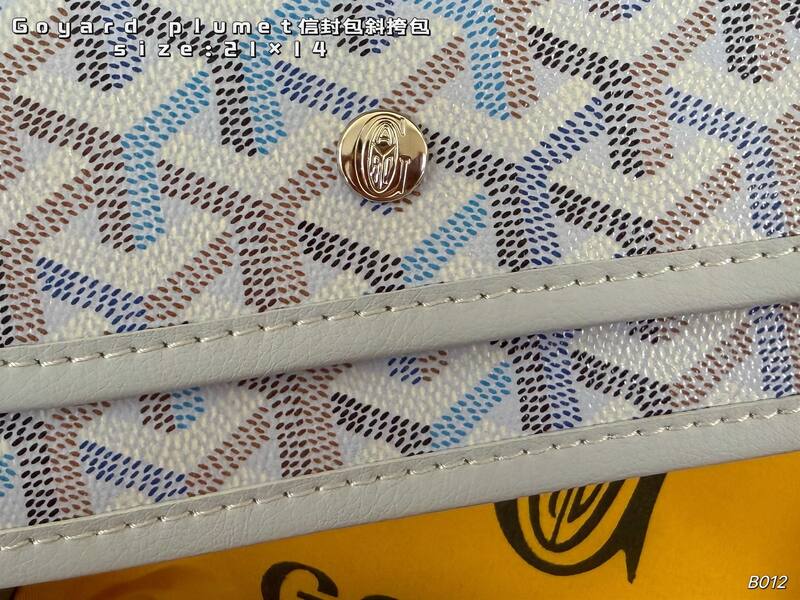 Goyard Plumet White crossbody — Top Quality Replica