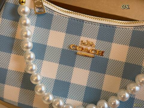 Coach White shoulder bag Premium Replica
