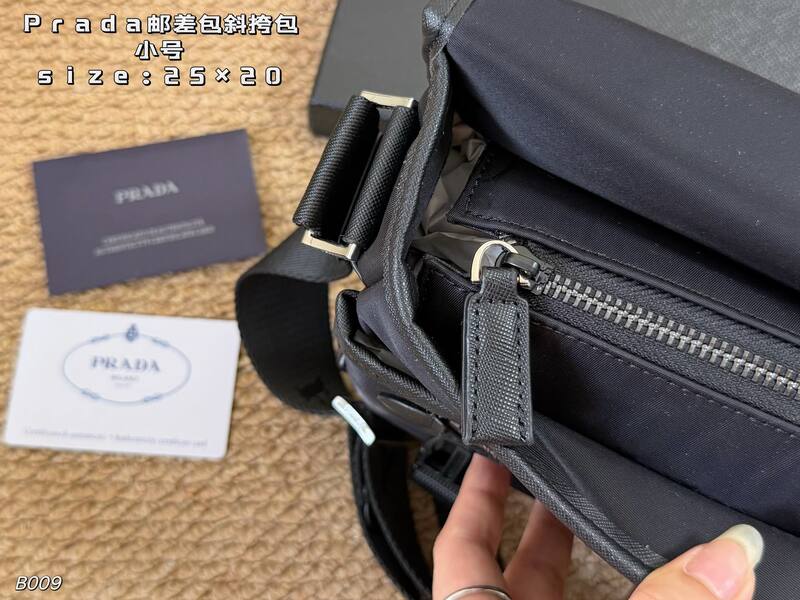Prada Nylon black small crossbody — AAA Quality Replica