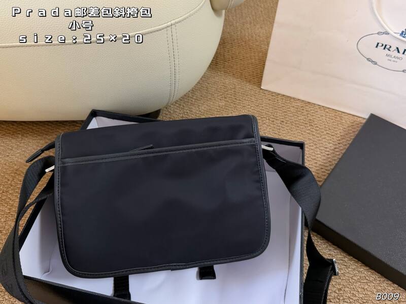 Prada Nylon black small crossbody — AAA Quality Replica