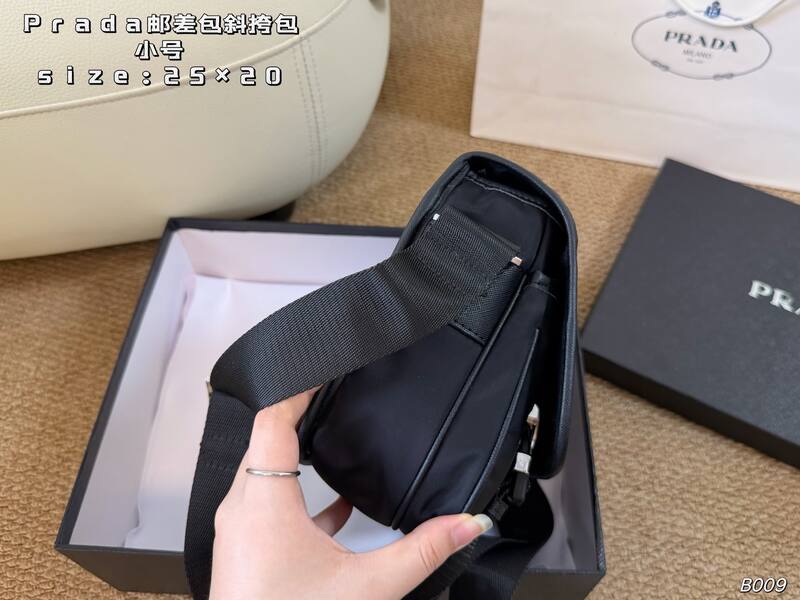 Prada Nylon black small crossbody — AAA Quality Replica