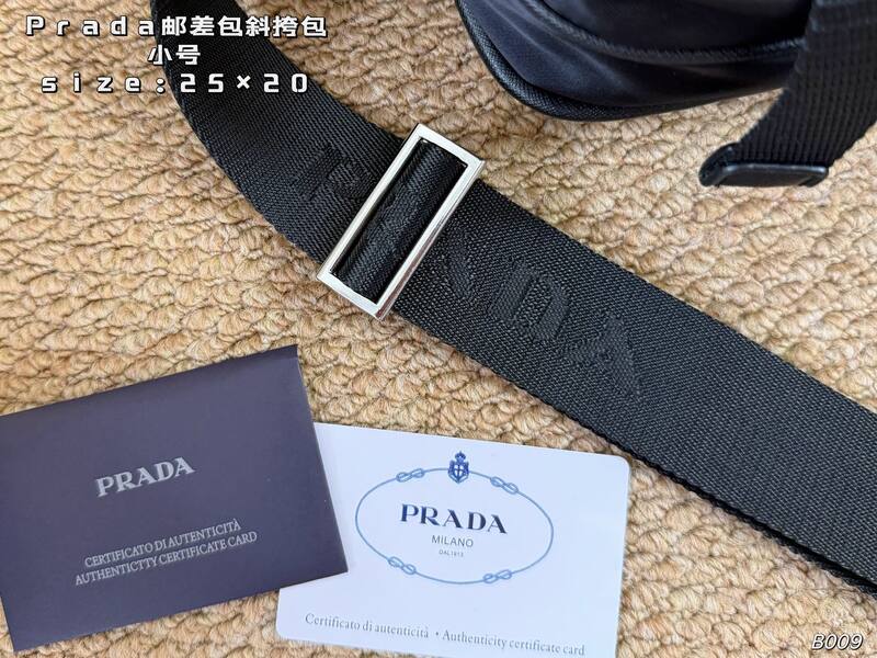 Prada Nylon black small crossbody — AAA Quality Replica