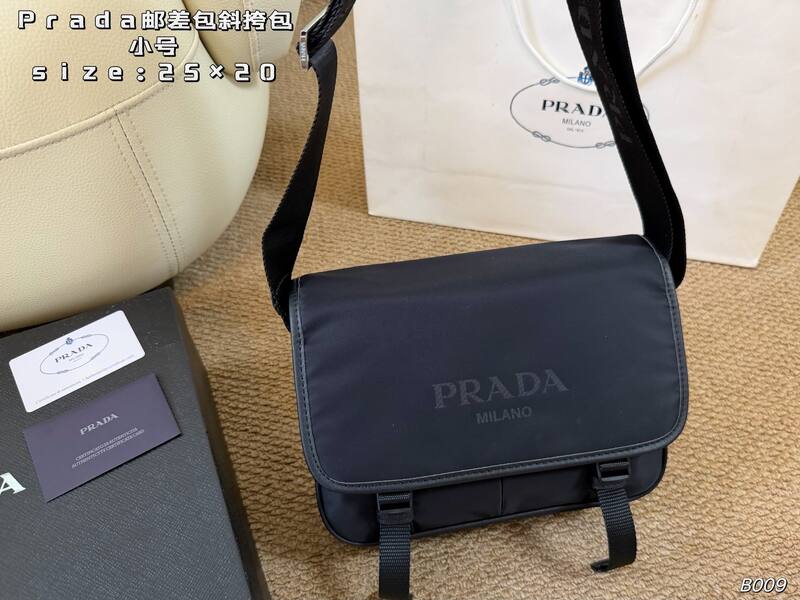 Prada Nylon black small crossbody — AAA Quality Replica