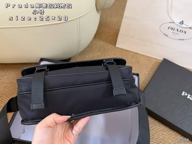 Prada Nylon black small crossbody — AAA Quality Replica