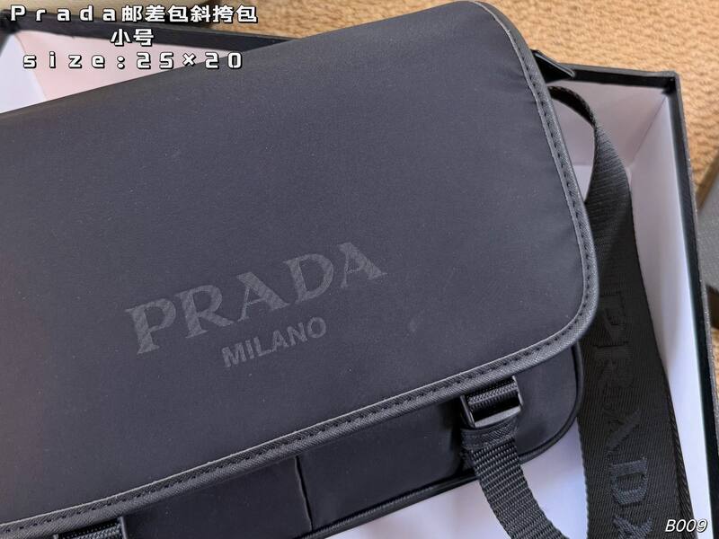 Prada Nylon black small crossbody — AAA Quality Replica