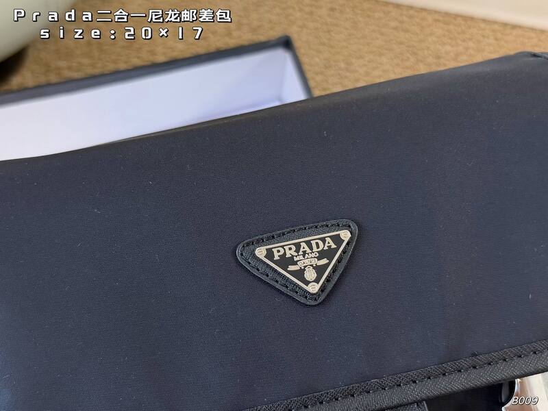 Prada Nylon black crossbody — Premium Replica