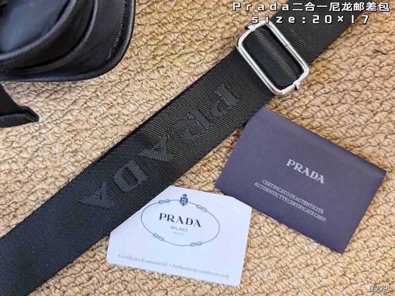 Prada Nylon black crossbody — Premium Replica
