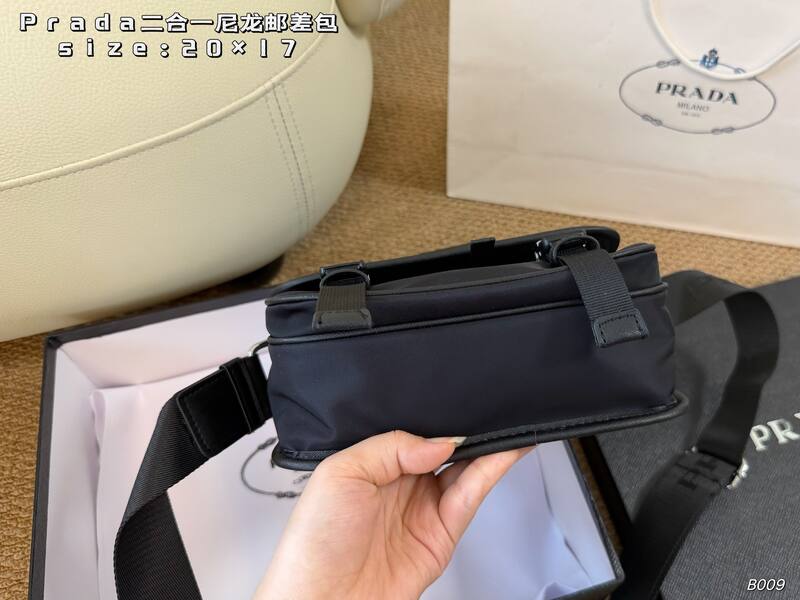 Prada Nylon black crossbody — Premium Replica
